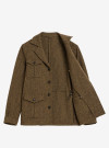 Safari Jacket Herringbone Brown