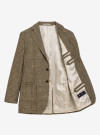 Tweed Glencheck Beige Jacket