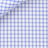 Twill Check Pattern Blue White