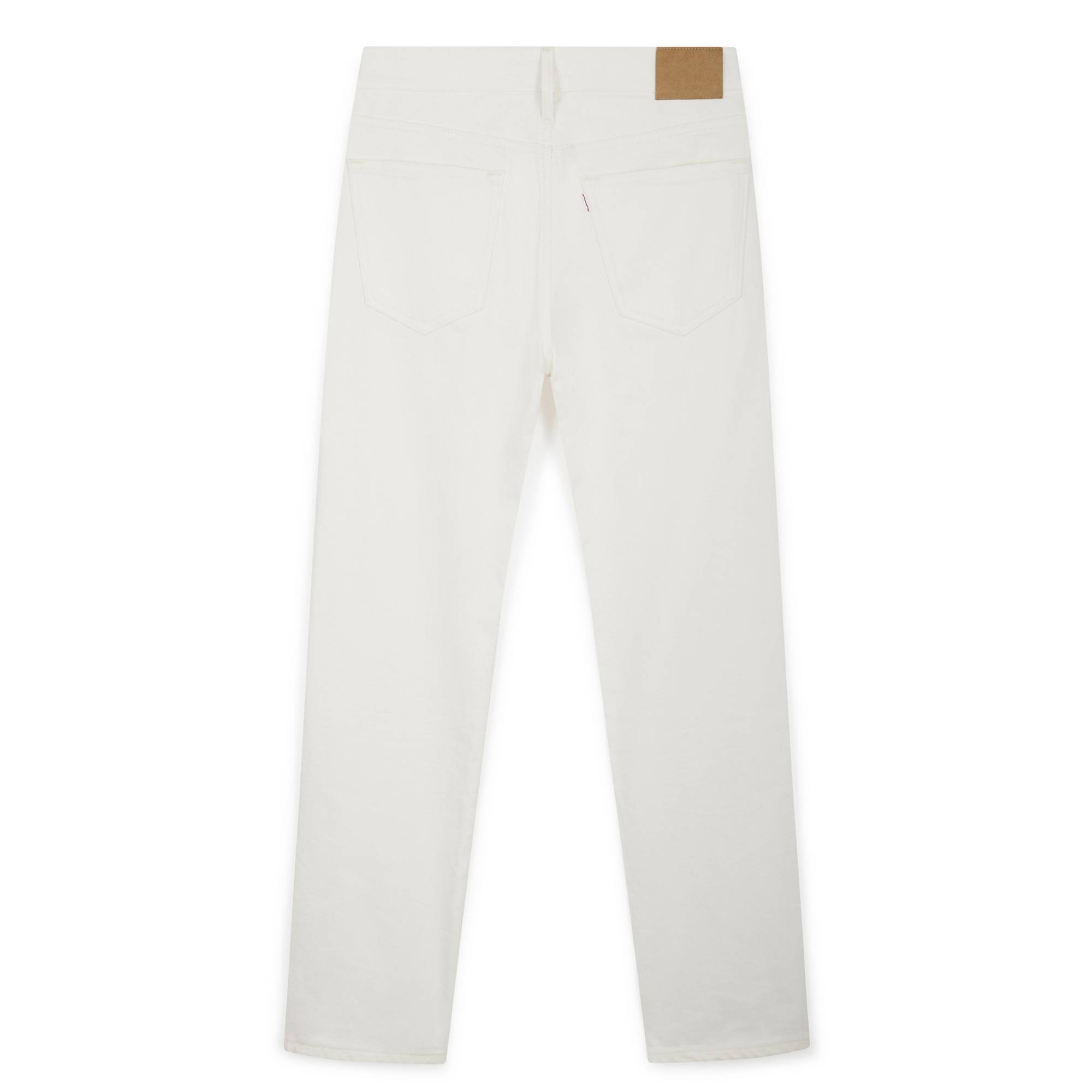 White jean hot sale trousers