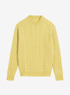 Yellow Round Neck Pullover