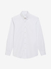 Shirt Poplin Plain White