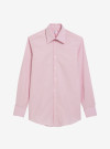 Shirt Poplin Plain Pink Mauve