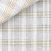 Linen Check Pattern Beige