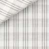 Linen Check Pattern Beige