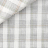 Linen Check Pattern Beige