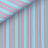 Poplin Stripes Blue Pink