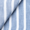 Linen Stripes Blue