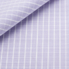 Poplin Check Pattern Mauve Purple