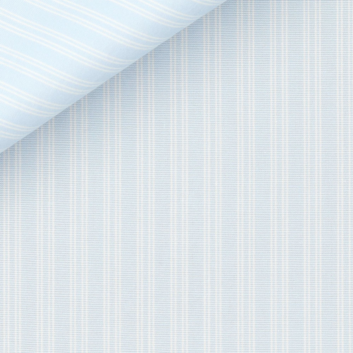 Poplin Stripes Blue