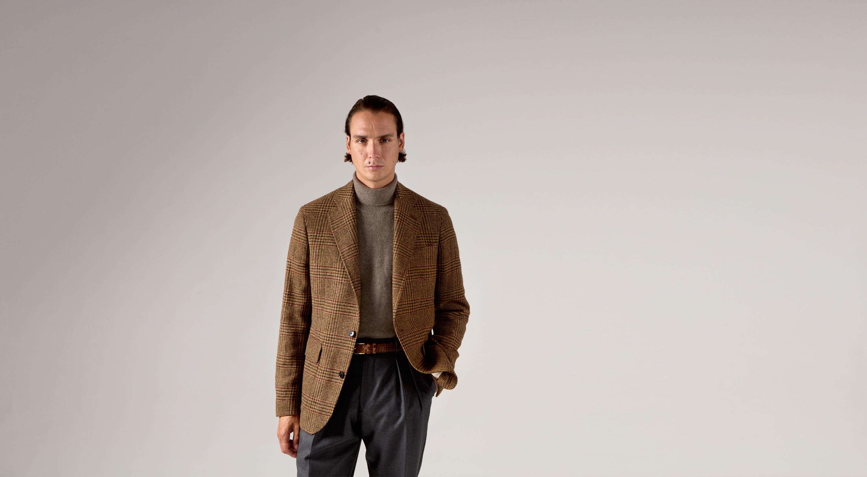 The glencheck Tweed Jacket