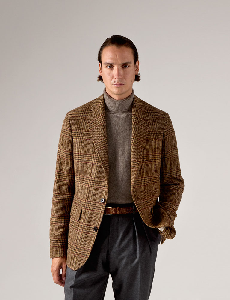 The glencheck Tweed Jacket